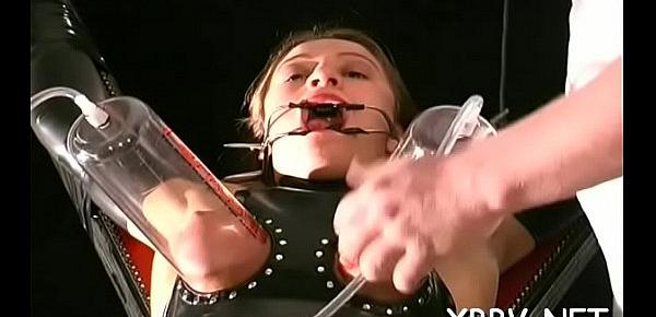  Rough scenes of tits castigation with woman obedient in bdsm scenes